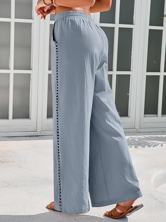 Women's Cotton Palazzo Pants