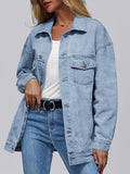 AUTOMET Women's Oversized denim jacket