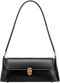Leather shoulder bag for women
